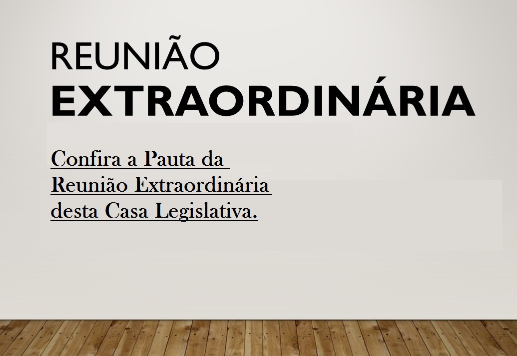 Pauta da Reunião Extraordinária que se realizará no dia 17 de julho de 2024, às 14:00 (quatorze) horas.